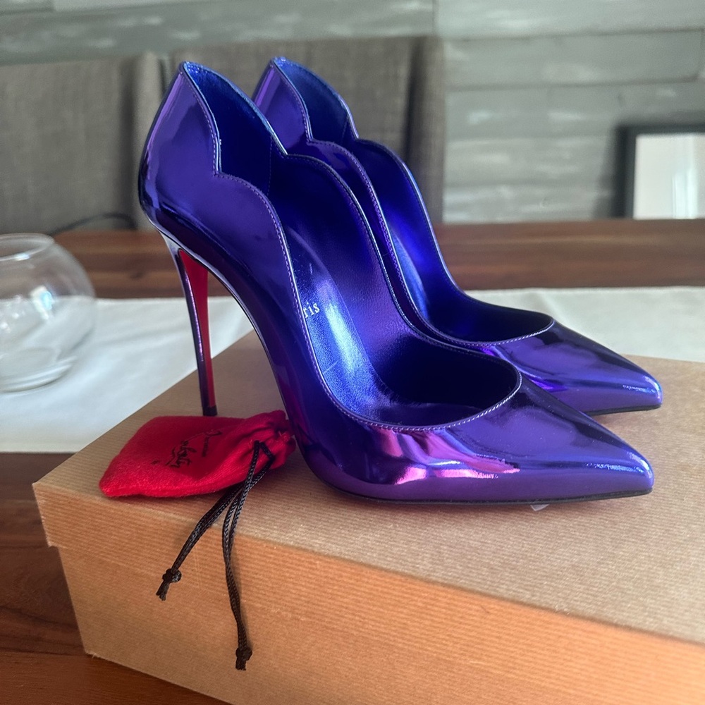 Purple Stiletto Heels - Picture 1 of 4